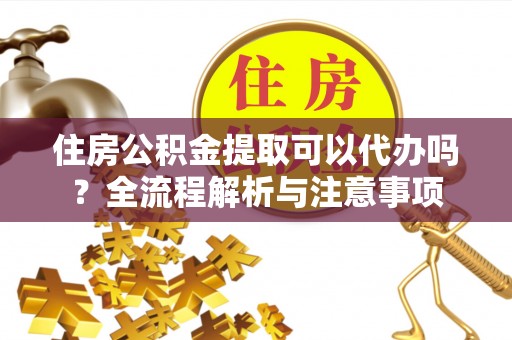 杂多住房公积金提取可以代办吗？全流程解析与注意事项