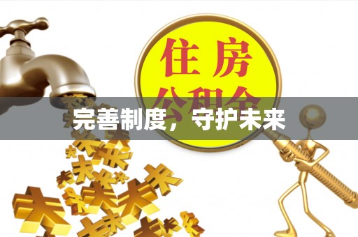 杂多完善制度，守护未来