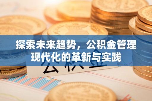 杂多探索未来趋势，公积金管理现代化的革新与实践