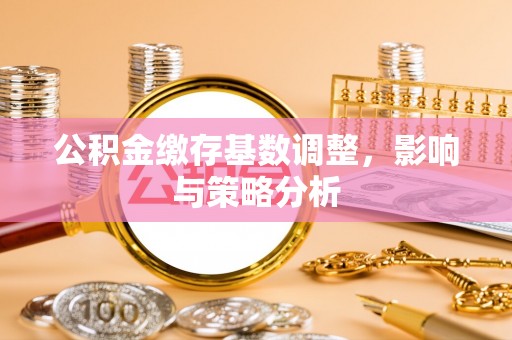 杂多公积金缴存基数调整，影响与策略分析