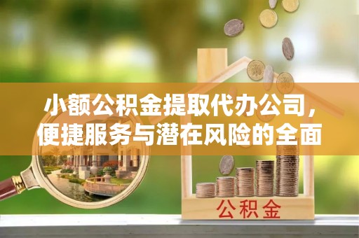 杂多小额公积金提取代办公司，便捷服务与潜在风险的全面解析