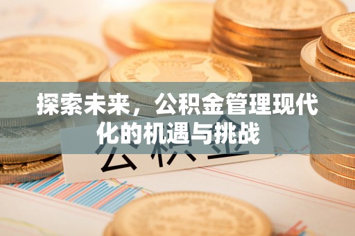杂多探索未来，公积金管理现代化的机遇与挑战
