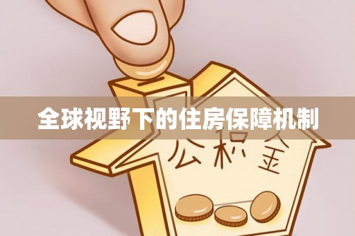 杂多全球视野下的住房保障机制