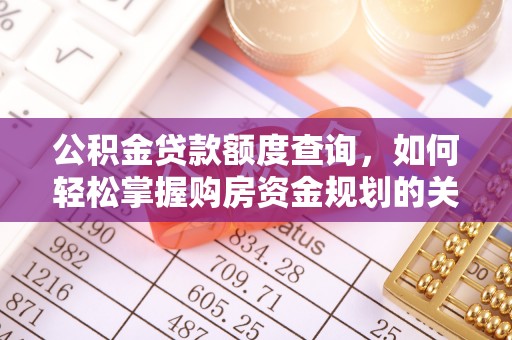 杂多公积金贷款额度查询，如何轻松掌握购房资金规划的关键