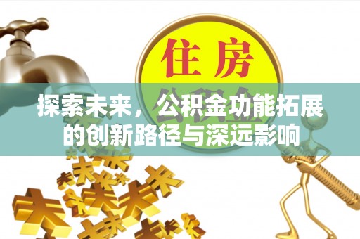 杂多探索未来，公积金功能拓展的创新路径与深远影响