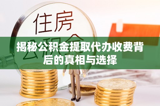 杂多揭秘公积金提取代办收费背后的真相与选择