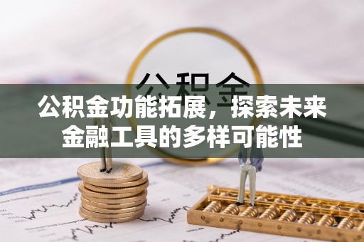 杂多公积金功能拓展，探索未来金融工具的多样可能性