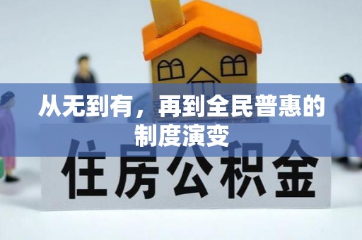杂多从无到有，再到全民普惠的制度演变