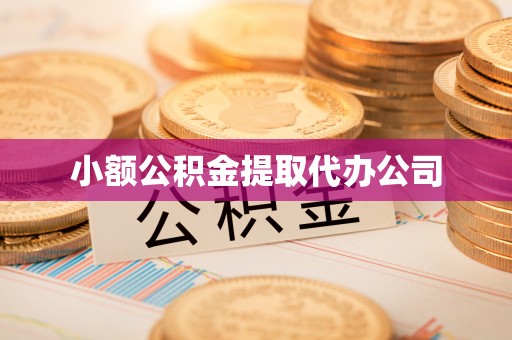 杂多小额公积金提取代办公司
