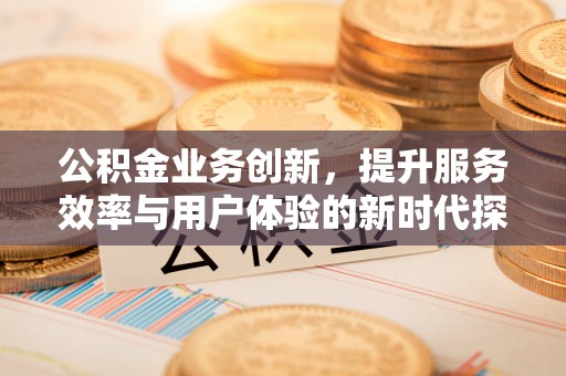 杂多公积金业务创新，提升服务效率与用户体验的新时代探索