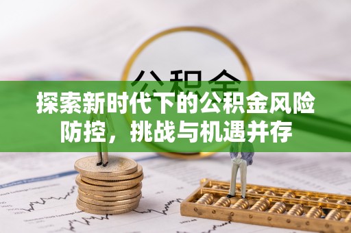 杂多探索新时代下的公积金风险防控，挑战与机遇并存
