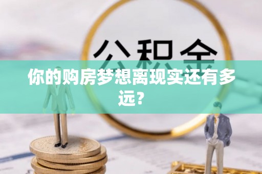 杂多你的购房梦想离现实还有多远？