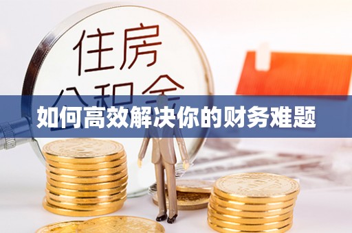 杂多如何高效解决你的财务难题