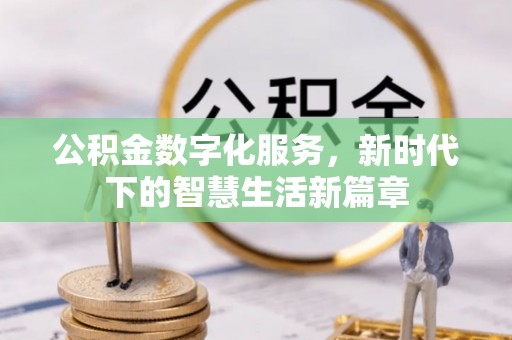 杂多公积金数字化服务，新时代下的智慧生活新篇章