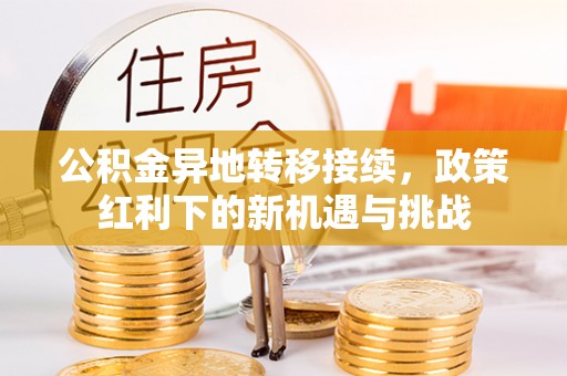 杂多公积金异地转移接续，政策红利下的新机遇与挑战