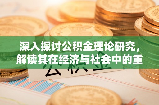 杂多深入探讨公积金理论研究，解读其在经济与社会中的重要角色
