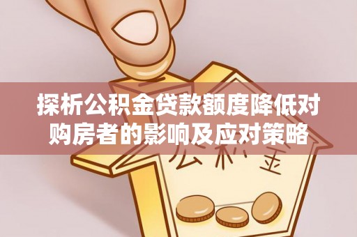 杂多探析公积金贷款额度降低对购房者的影响及应对策略