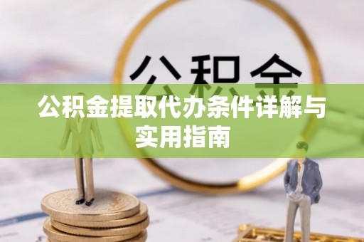 杂多公积金提取代办条件详解与实用指南