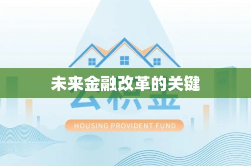 杂多未来金融改革的关键