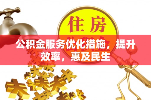 杂多公积金服务优化措施，提升效率，惠及民生