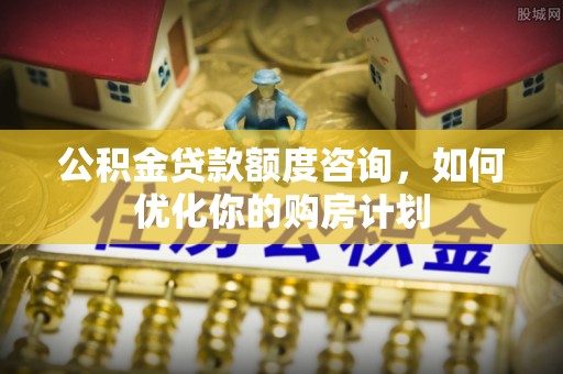 杂多公积金贷款额度咨询，如何优化你的购房计划
