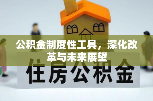 杂多公积金制度性工具，深化改革与未来展望
