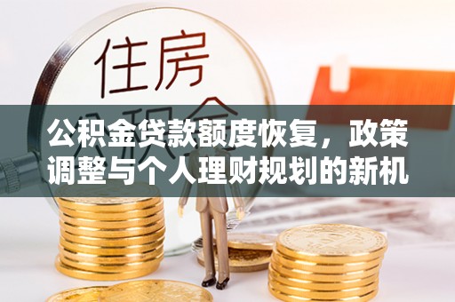 杂多公积金贷款额度恢复，政策调整与个人理财规划的新机遇
