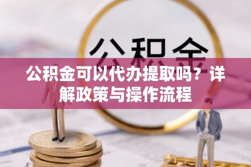 杂多公积金可以代办提取吗？详解政策与操作流程