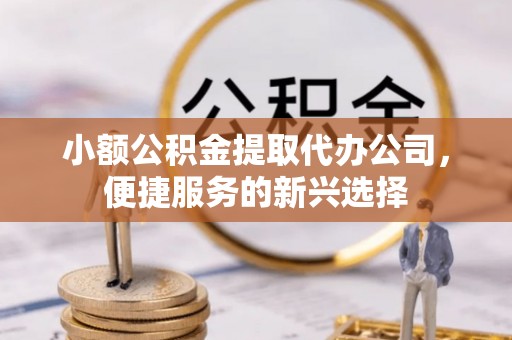 杂多小额公积金提取代办公司，便捷服务的新兴选择
