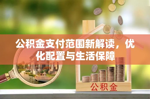 杂多公积金支付范围新解读，优化配置与生活保障
