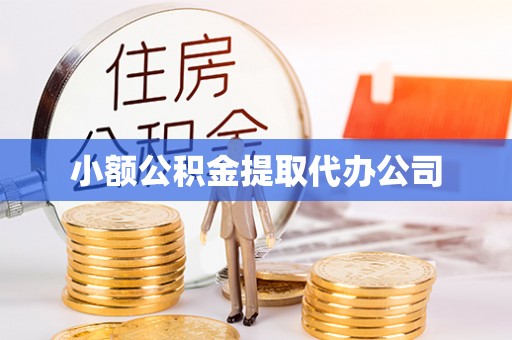 杂多小额公积金提取代办公司